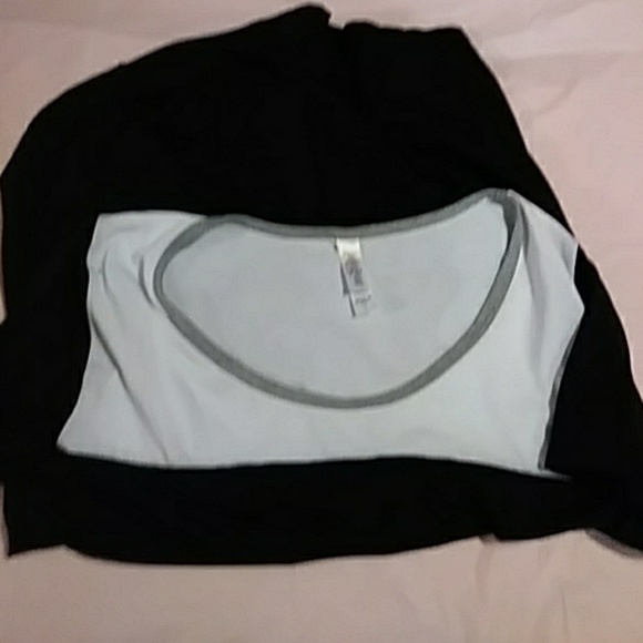 Black White L Luluaroe L - Picture 7 of 7